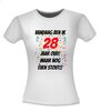 foto 14 Leuk en grappig shirt 28 jaar verjaardag