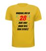 foto 15 Leuk en grappig shirt 28 jaar verjaardag