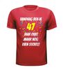 foto 7 leuk leeftijd shirt 47 jaar voor een verjaardag
