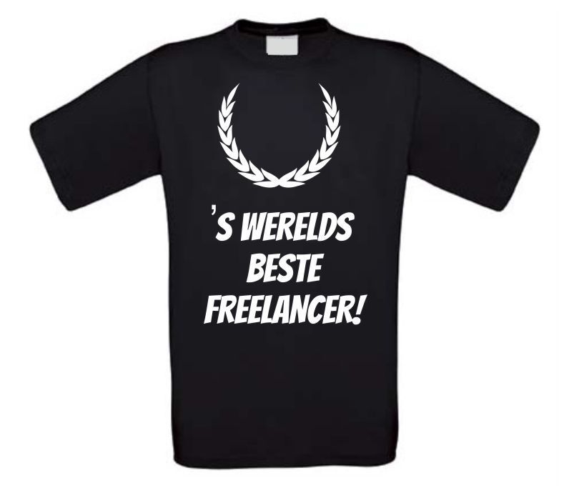 'S wereld beste freelancer T-shirt