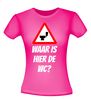 foto 12 Waar is hier de wc T-shirt