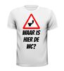 foto 13 Waar is hier de wc T-shirt