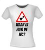 foto 14 Waar is hier de wc T-shirt