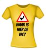 foto 16 Waar is hier de wc T-shirt