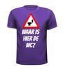 foto 3 Waar is hier de wc T-shirt