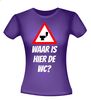 foto 4 Waar is hier de wc T-shirt