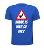 foto 5 Waar is hier de wc T-shirt