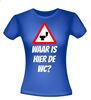 foto 6 Waar is hier de wc T-shirt