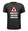 Wandelen is langzaam hardlopen T-shirt