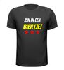 Zin in een biertje! T-shirt