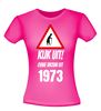 foto 6  T-shirt verjaardag Kijk uit! Ouwe vrouw uit 1973