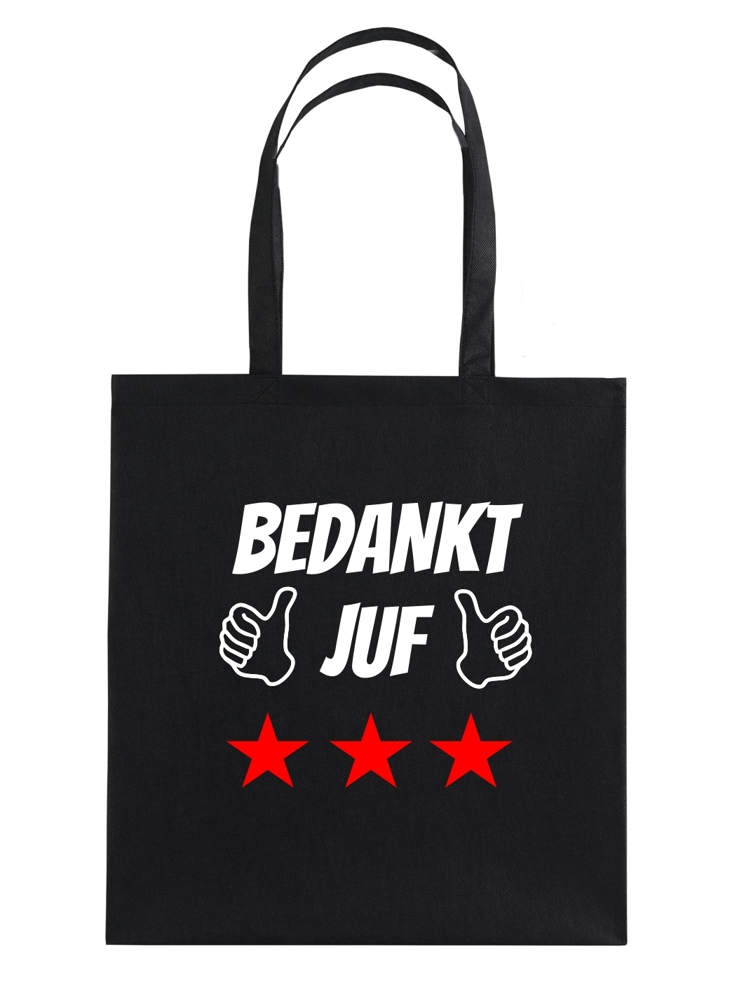 Bedankt juf tas