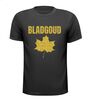 Bladgoud glitter goud T-shirt