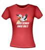 foto 4 Eigen schuld dikke bult zwanger ooievaar T-shirt