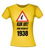foto 8 Geinig verjaardag T-shirt Kijk uit ouwe vrouw uit 1938