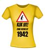 foto 8 Geinig verjaardag T-shirt Kijk uit ouwe vrouw uit 1942