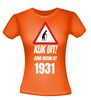 foto 5 Grappig verjaardag T-shirt Kijk uit ouwe vrouw uit 1931