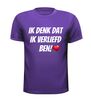 foto 3 Ik denk dat ik verliefd ben shirt