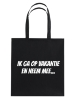 Ik ga op vakantie en neem mee tas