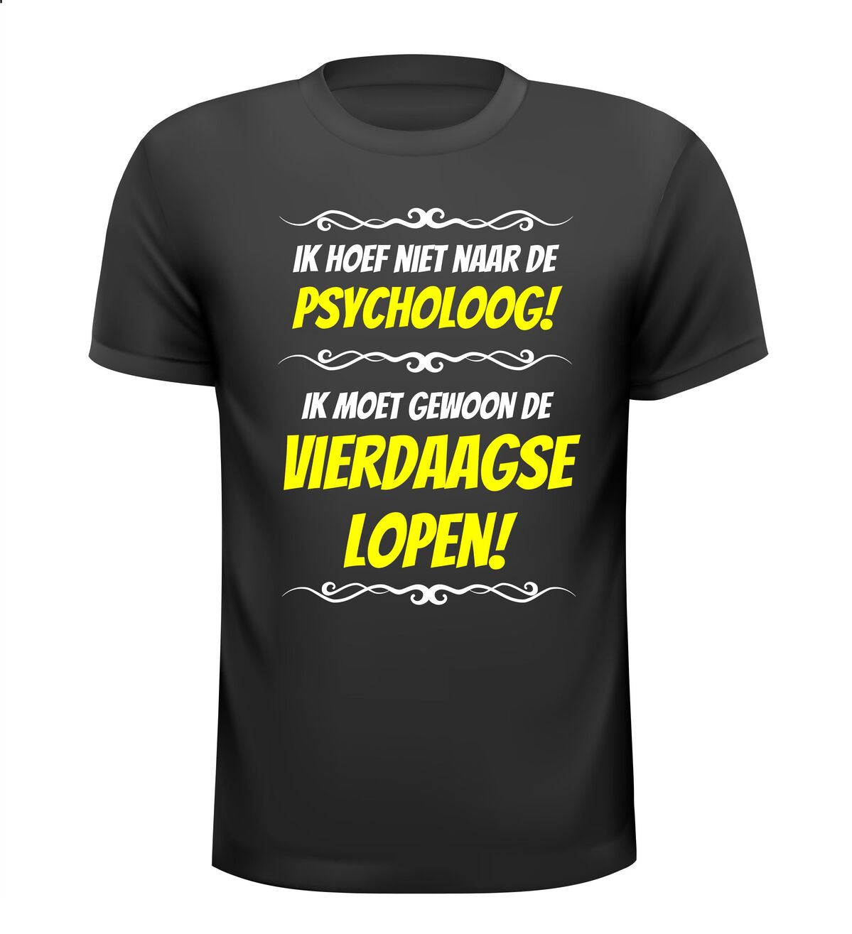 Ik hoef niet naar de psycholoog ik moet gewoon de vierdaagse lopen