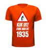 foto 5 Kijk uit! Ouwe man uit 1935 verjaardag leeftijd T-shirt
