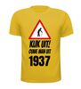 foto 8 Kijk uit! Ouwe man uit 1937 leeftijd verjaardag shirt