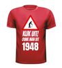 foto 4 Kijk uit! Ouwe man uit 1948 verjaardag leeftijd shirt