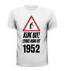 foto 7 Kijk uit! Ouwe man uit 1952 verjaardag shirt
