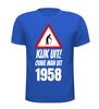 foto 3 Kijk uit! Ouwe man uit 1958 leeftijd T-shirt
