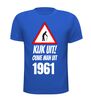 foto 3 Kijk uit! Ouwe man uit 1961 verjaardag shirt