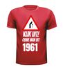 foto 4 Kijk uit! Ouwe man uit 1961 verjaardag shirt