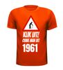 foto 5 Kijk uit! Ouwe man uit 1961 verjaardag shirt