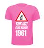foto 6 Kijk uit! Ouwe man uit 1961 verjaardag shirt