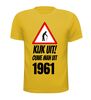 foto 8 Kijk uit! Ouwe man uit 1961 verjaardag shirt