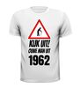 foto 7 Kijk uit! Ouwe man uit 1962 verjaardag shirt