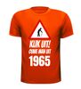 foto 5 Kijk uit! Ouwe man uit 1965 verjaardag T-shirt