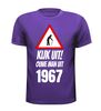foto 2 Kijk uit! Ouwe man uit 1967 verjaardag shirt