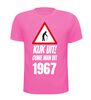 foto 6 Kijk uit! Ouwe man uit 1967 verjaardag shirt