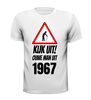 foto 7 Kijk uit! Ouwe man uit 1967 verjaardag shirt