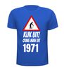 foto 3 Kijk uit! Ouwe man uit 1971 leeftijd T-shirt