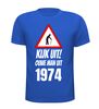foto 3 Kijk uit! Ouwe man uit 1974 verjaardag shirt
