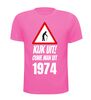foto 6 Kijk uit! Ouwe man uit 1974 verjaardag shirt