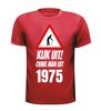 foto 4 Kijk uit! Ouwe man uit 1975 leeftijd T-shirt