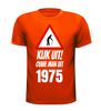 foto 5 Kijk uit! Ouwe man uit 1975 leeftijd T-shirt