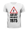 foto 7 Kijk uit! Ouwe man uit 1975 leeftijd T-shirt