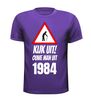 foto 2 Kijk uit! Ouwe man uit 1984 leeftijd shirt