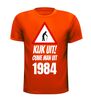 foto 5 Kijk uit! Ouwe man uit 1984 leeftijd shirt
