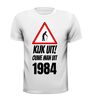 foto 7 Kijk uit! Ouwe man uit 1984 leeftijd shirt