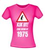 foto 6 Kijk uit! Ouwe vrouw uit 1975 verjaardag leeftijd T-shirt
