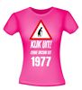 foto 6 Kijk uit! Ouwe vrouw uit 1977 leeftijd T-shirt